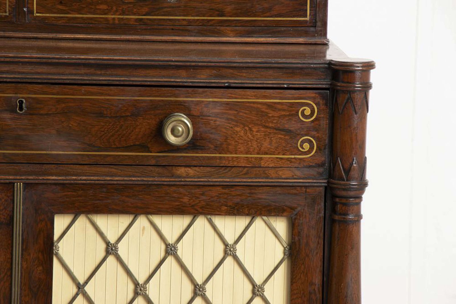 Regency Rosewood Secretaire Chiffonier 1810 photo buy