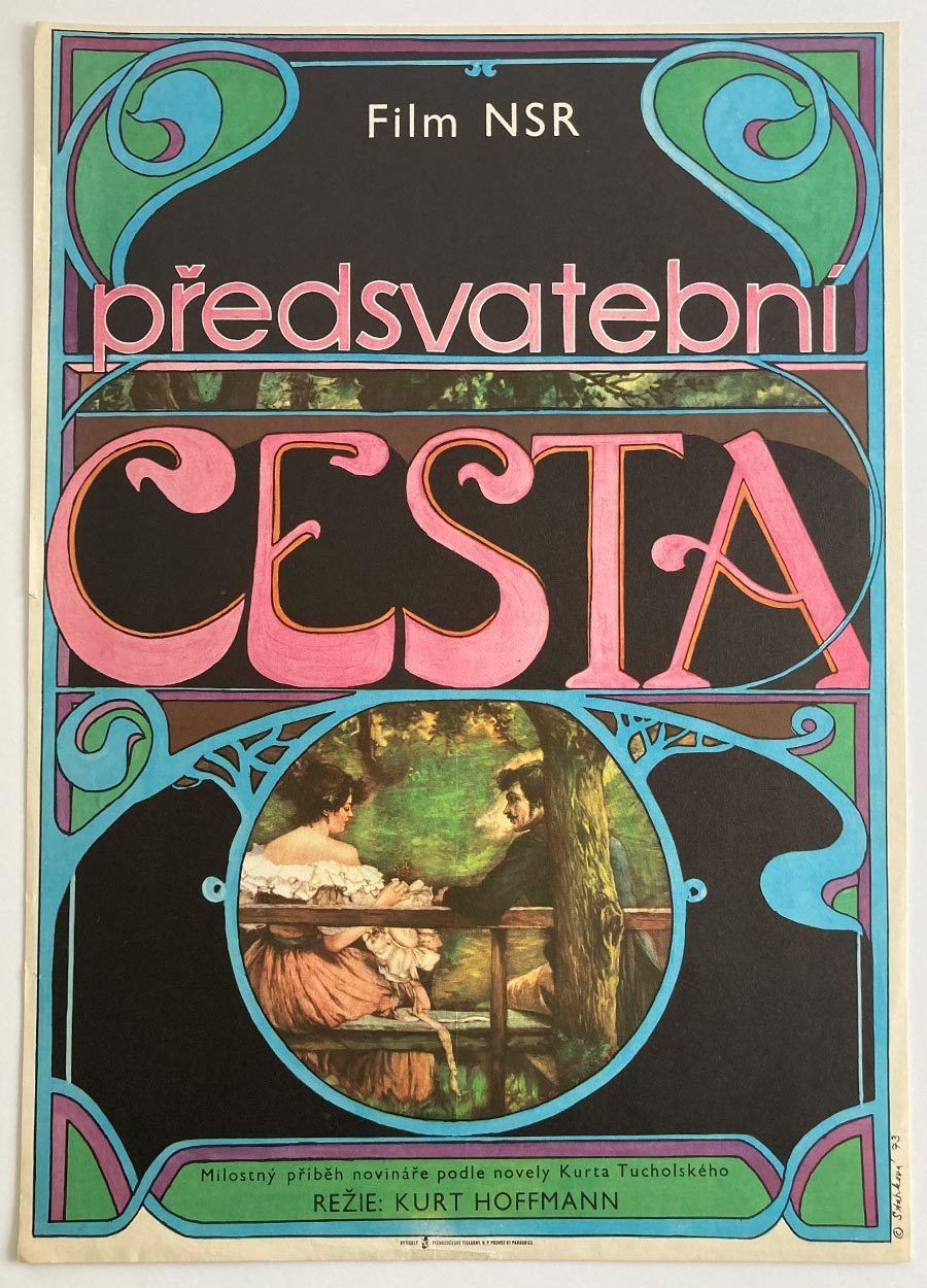 Movie Poster, Rheinsberg, Olga Stárková, 1973