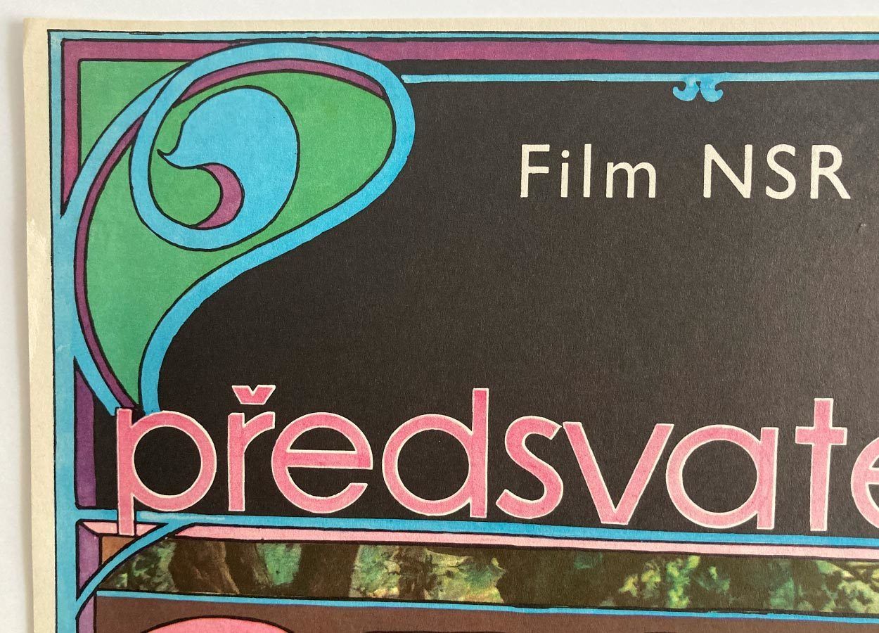 Movie Poster, Rheinsberg, Olga Stárková, 1973 photo Art