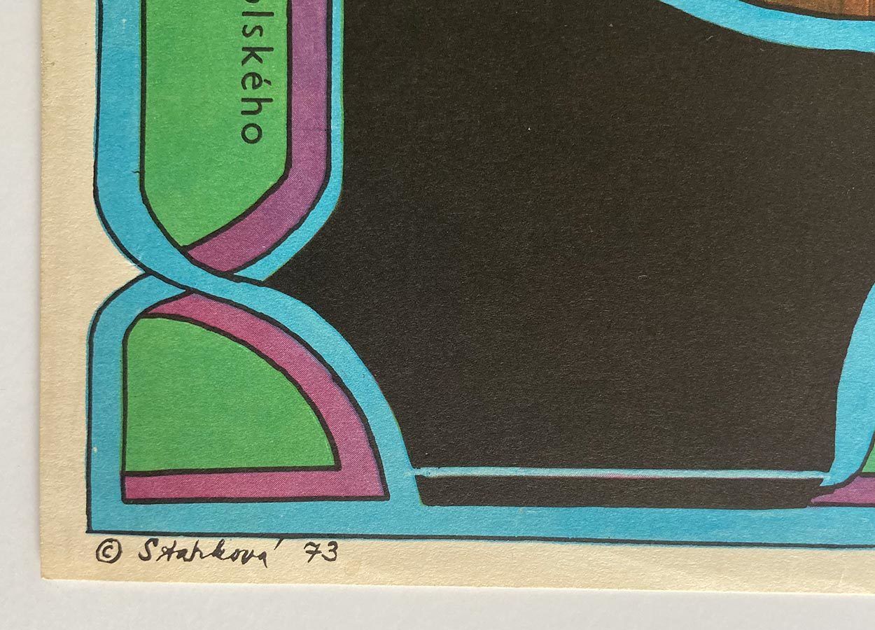 photo furniture Movie Poster, Rheinsberg, Olga Stárková, 1973