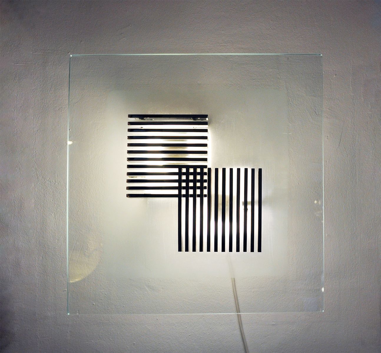 Metal And Glass Wall Lamp From Esperia, 1970s photo furniture