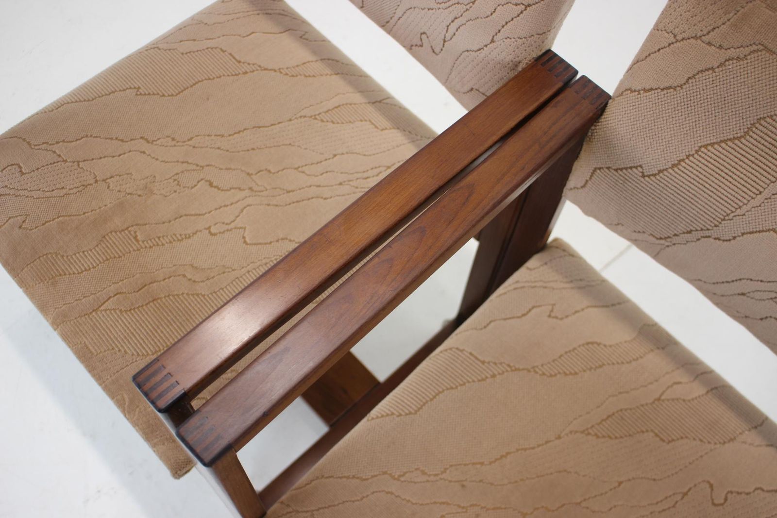 Pair Of Chairs Or Armchairs Czechoslovakia, 1980s photo vintage