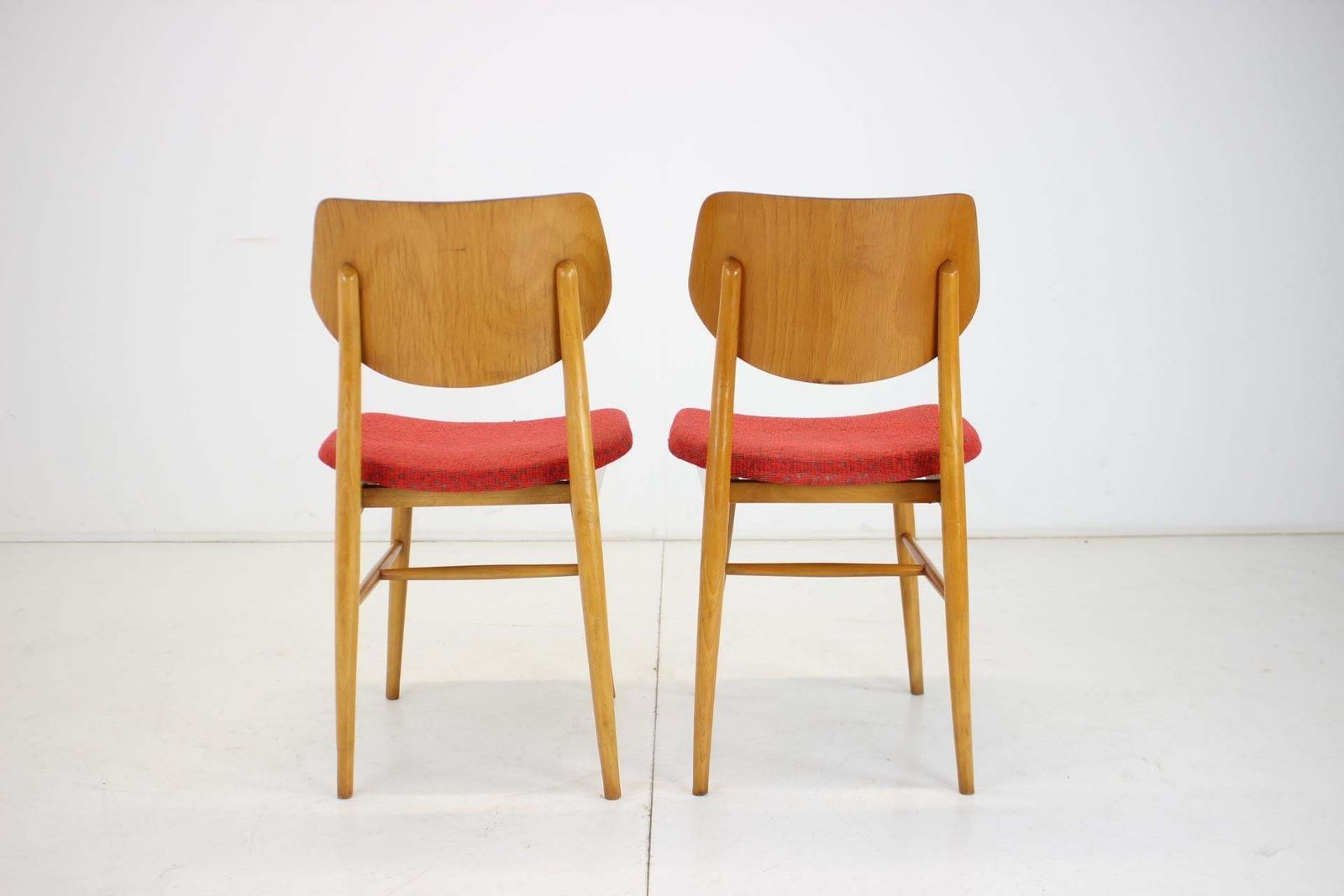 Pair Of Chairs By Ton, 1965 Czechoslovakia photo vintage