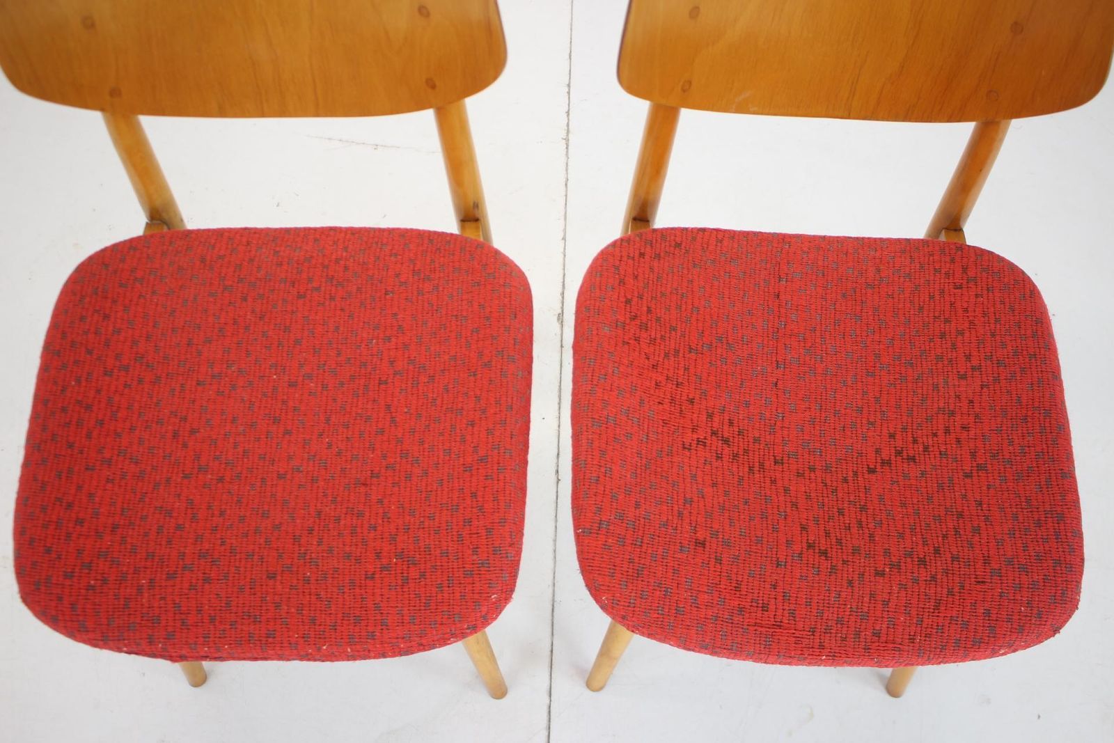 377.0 Pair Of Chairs By Ton, 1965 Czechoslovakia photo