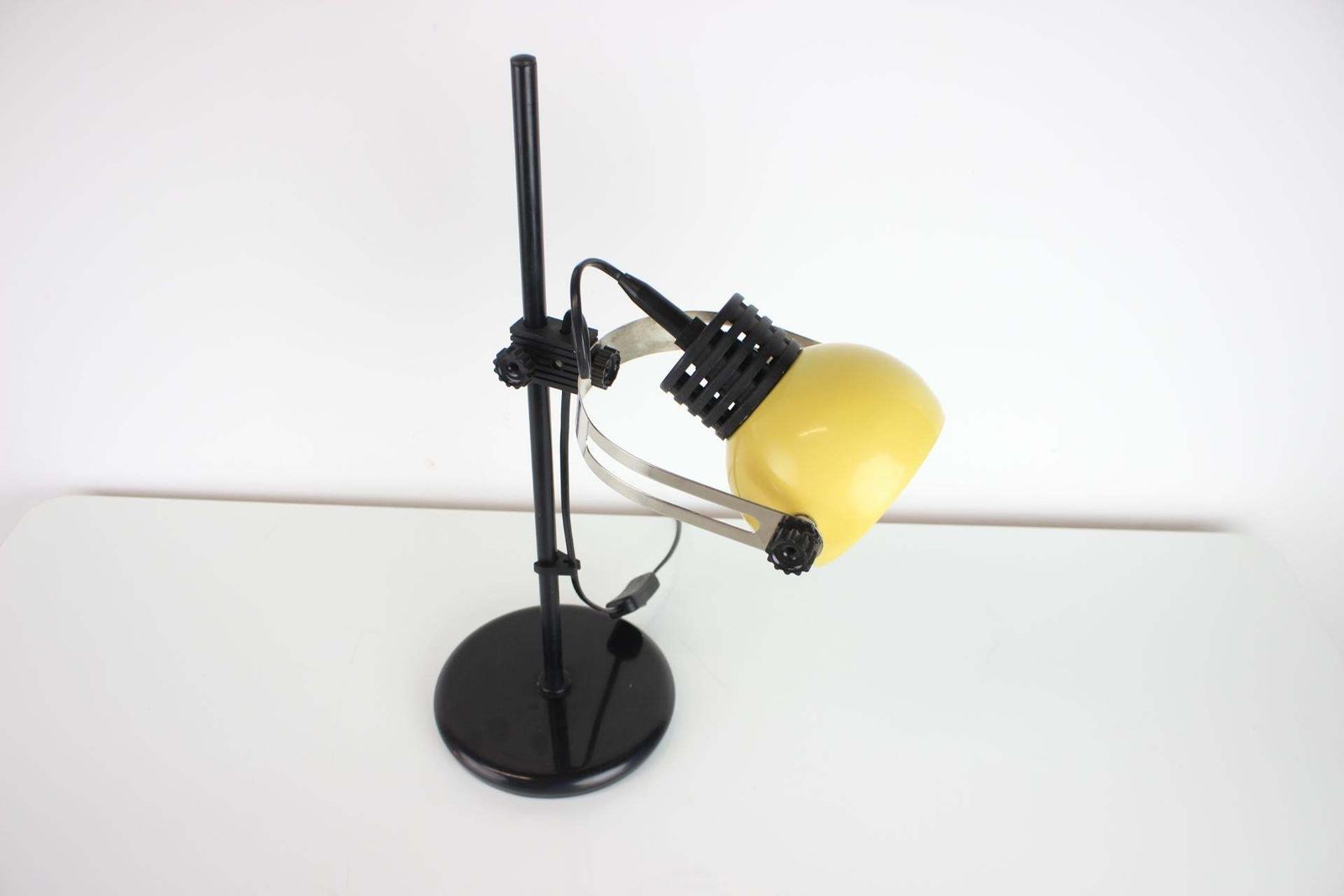 Adjustable Mid Century Table Lamp, Czechoslovakia, 1970's photo furniture