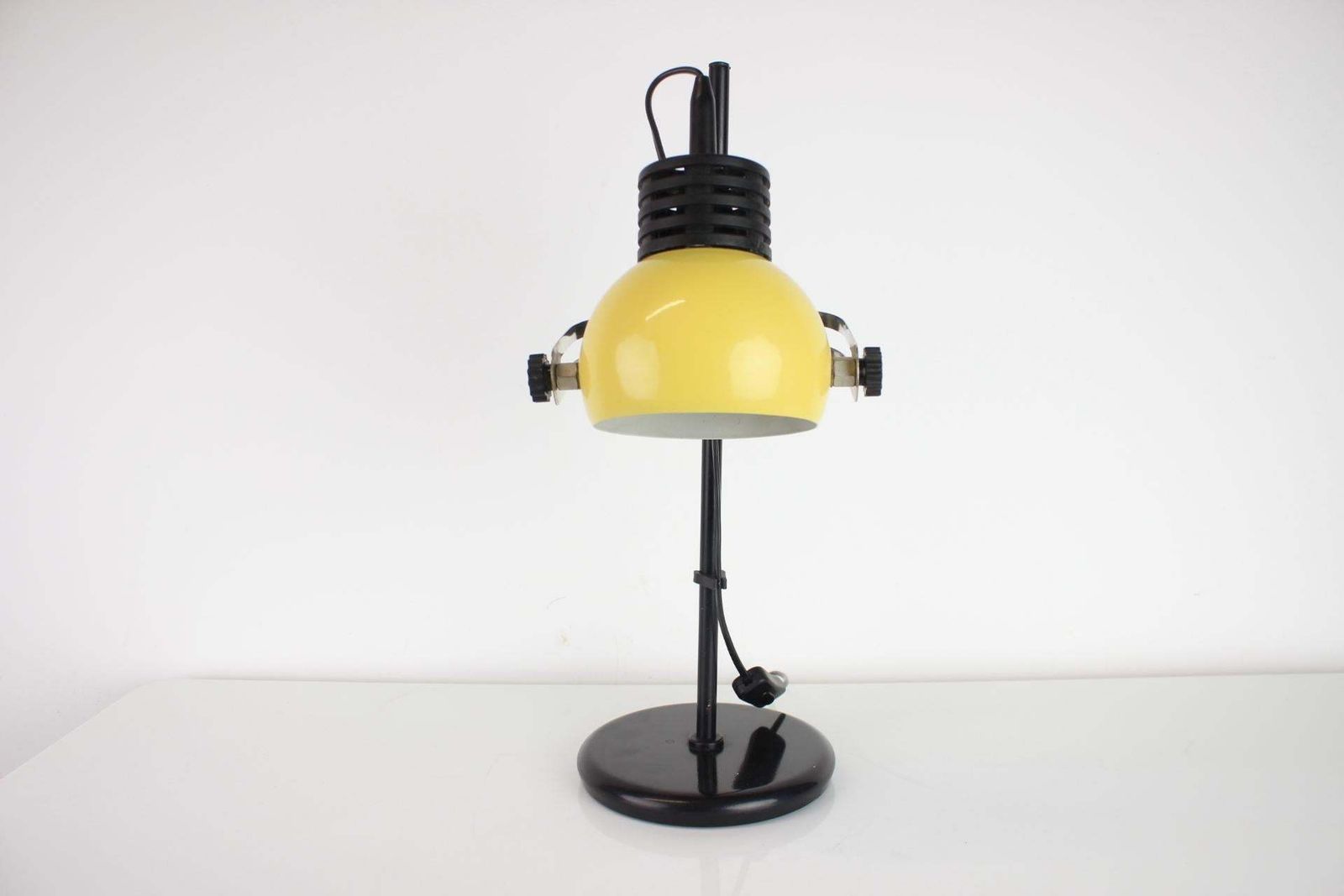 Adjustable Mid Century Table Lamp, Czechoslovakia, 1970's photo for sale