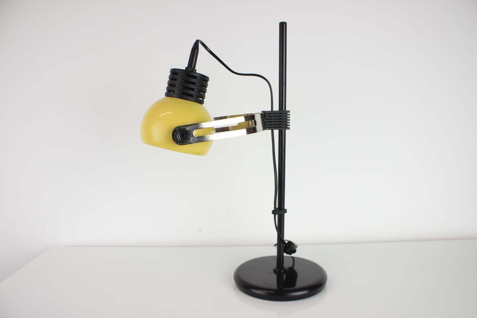 Adjustable Mid Century Table Lamp, Czechoslovakia, 1970's photo Lighting