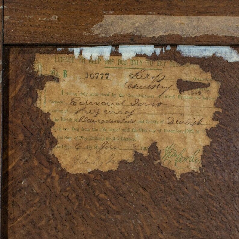Large Antique Oak Housekeepers Cupboard photo for sale