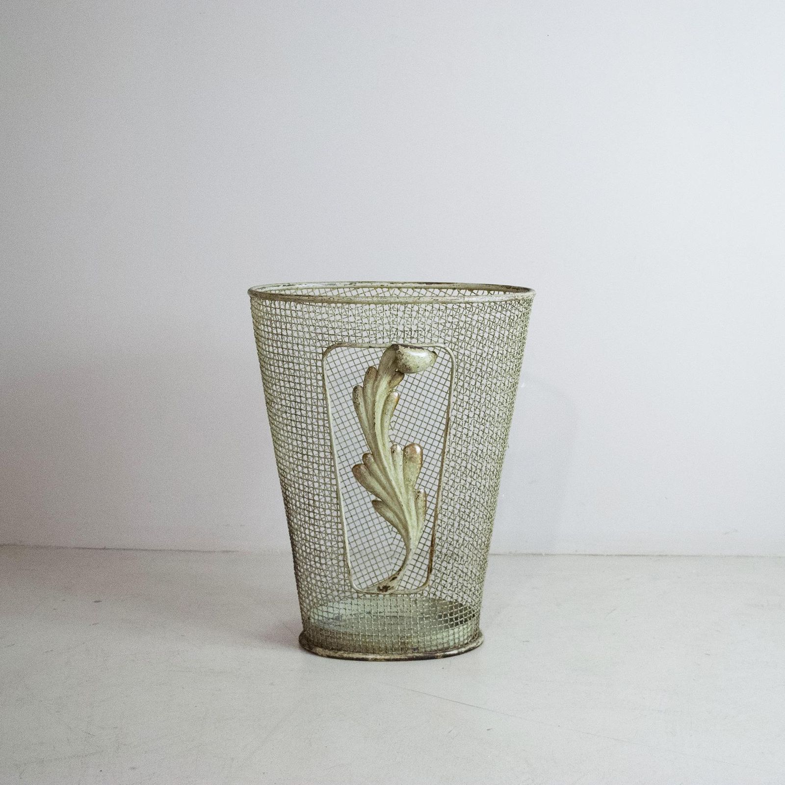 Italian Midcentury Gio Ponti Style Umbrella Stand 1950's photo vintage