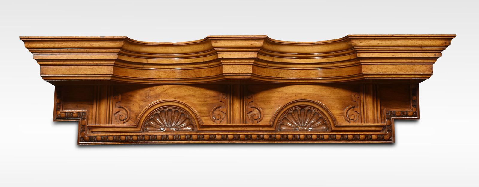 Pollard Oak Overdoor Pediment photo for sale