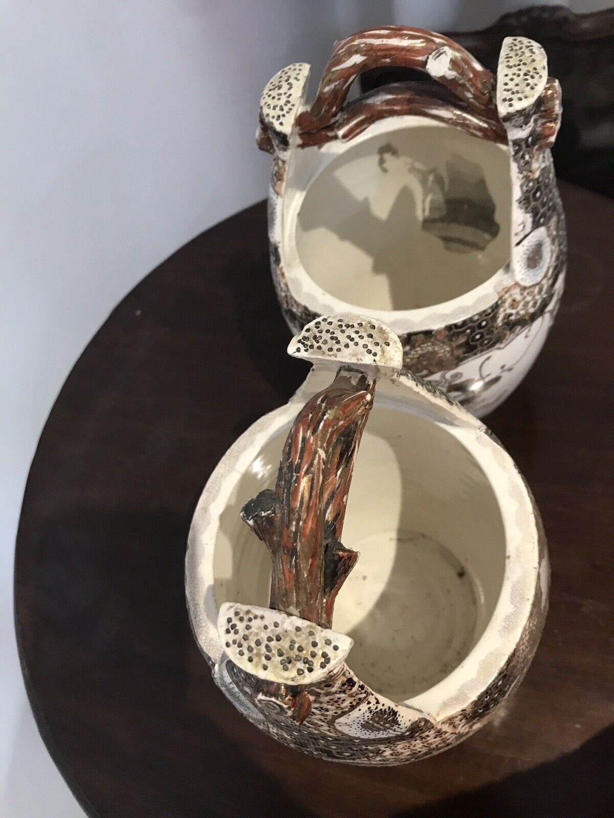 photo for sale Fine Pair Japanese Antique Satsuma ‘Emperor Vases’
