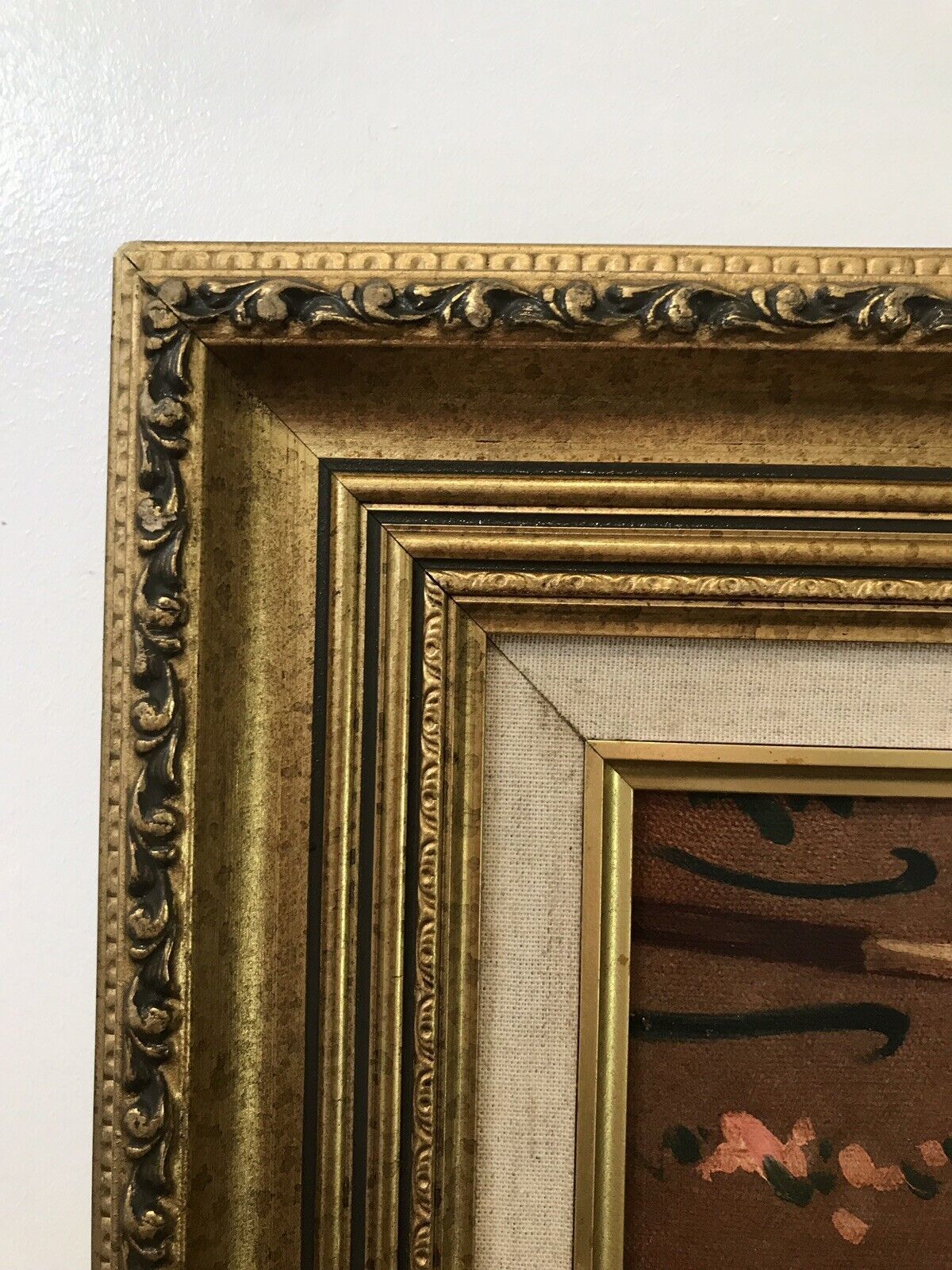 photo furniture Oil On Canvas Painting Bath Time By Artist Malcom Morris
