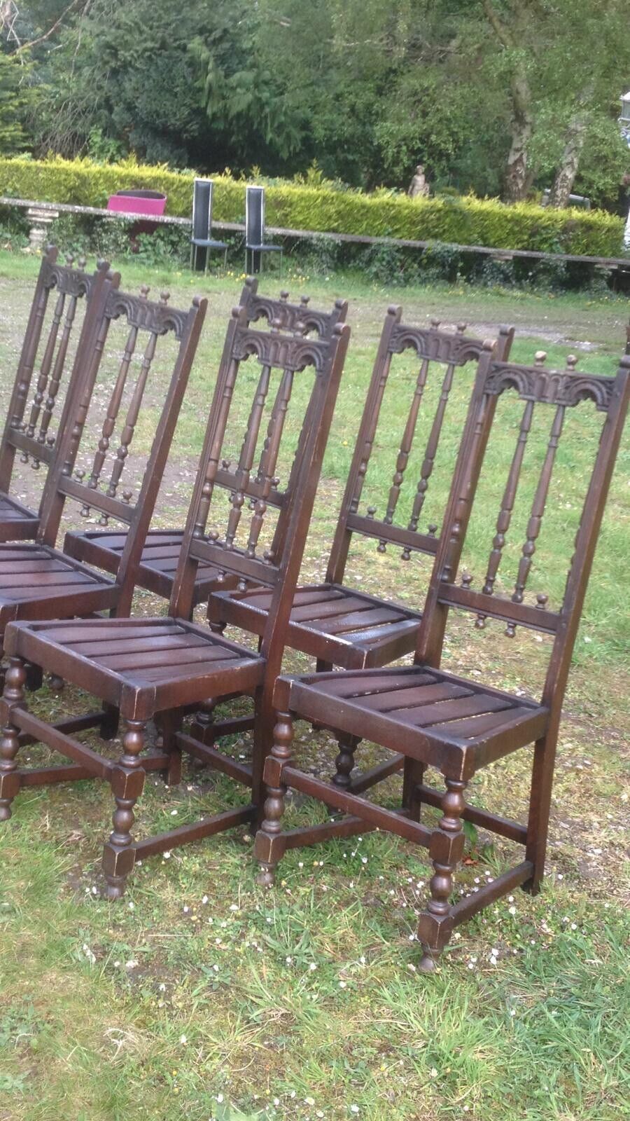 Country Style Ercol English Period Style Chairs Set Of 6 photo buy
