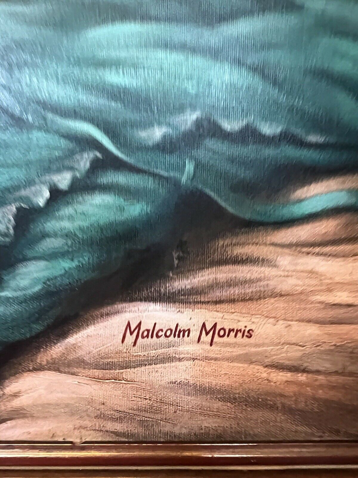 photo furniture Large Malcolm Morris Oil Painting Female Muse With Monumental Sacrificial Urn
