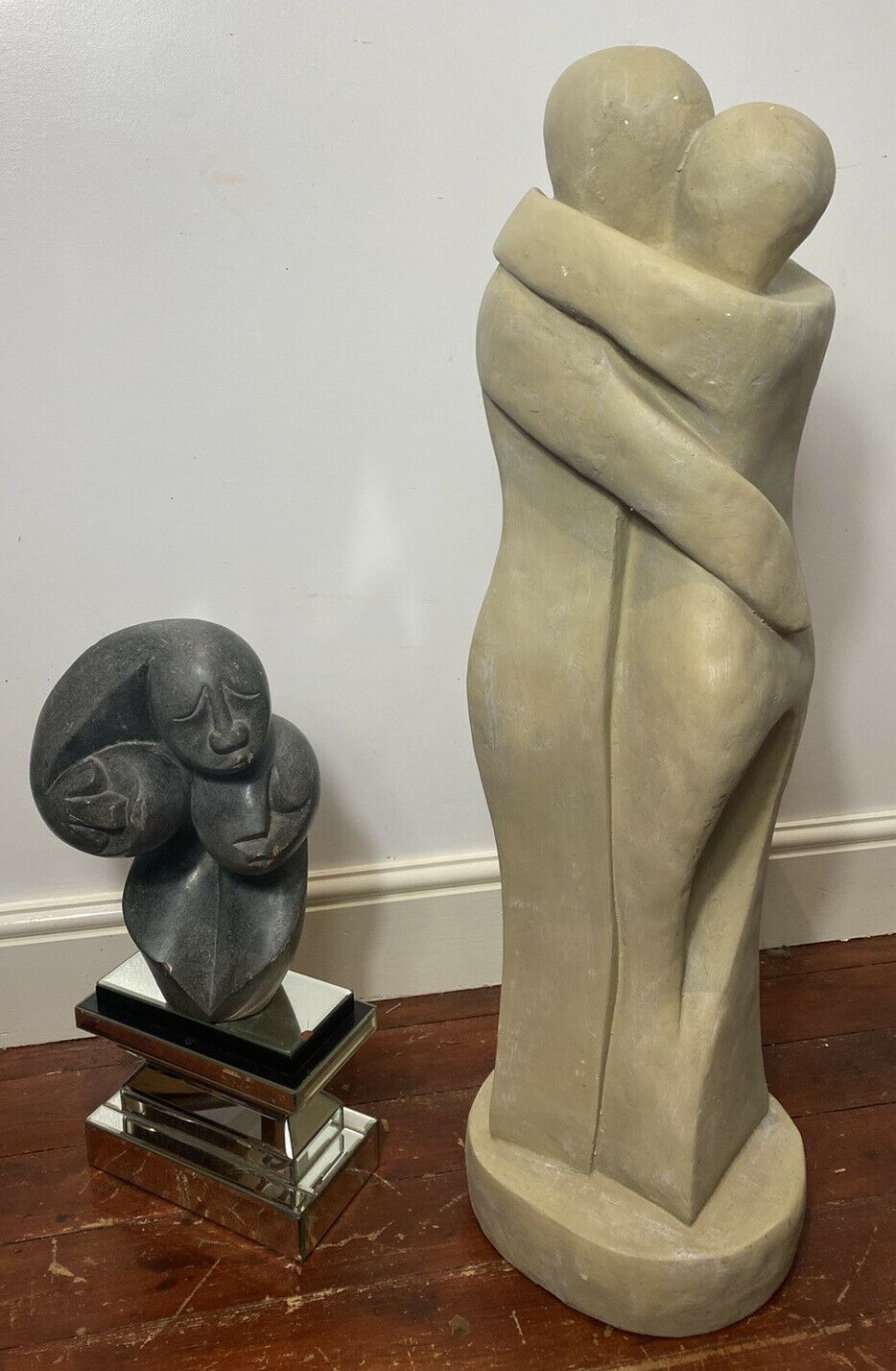 Large 20th Century Modern Art Sculpture In The Style Of Henry Moore