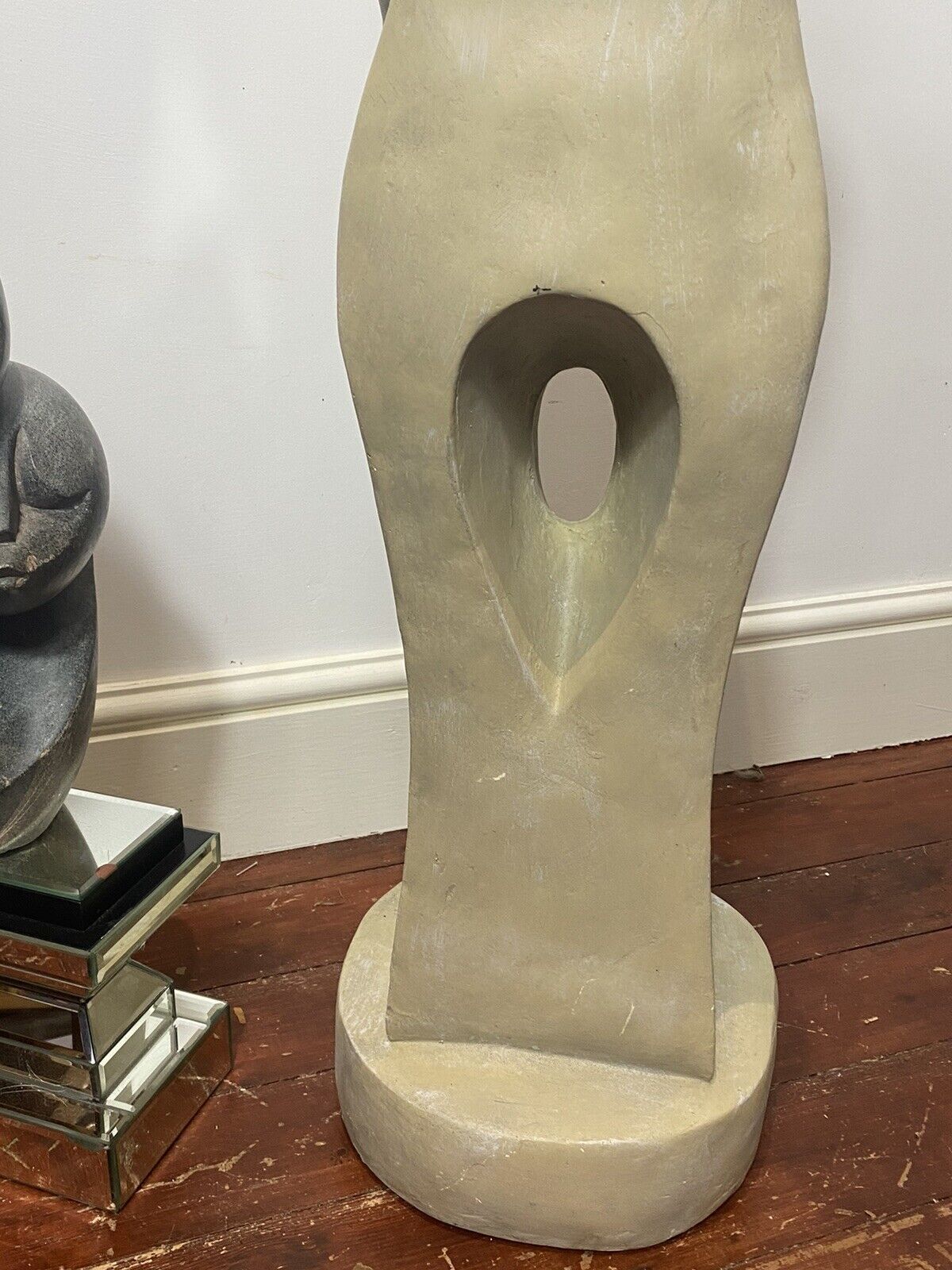 875.0 Large 20th Century Modern Art Sculpture In The Style Of Henry Moore photo