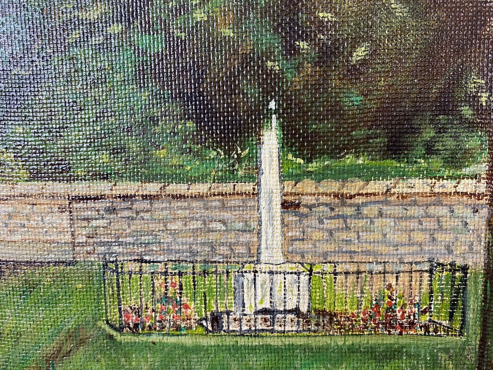The Jug And Glass Pub Mansfield, England Modern Oil Painting By Artist L Davis photo buy