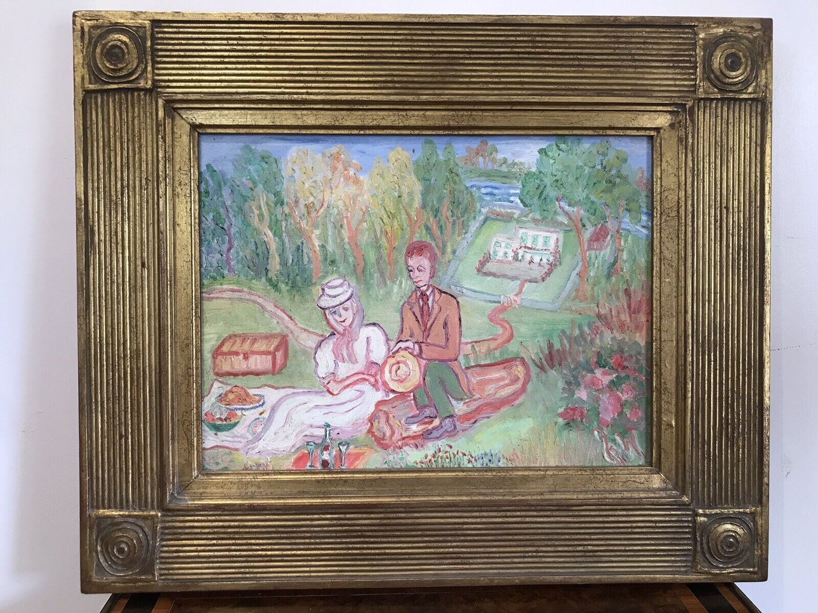 Original Contemporary Oil On Canvas Painting By Shiela Parker Dunbar Walker