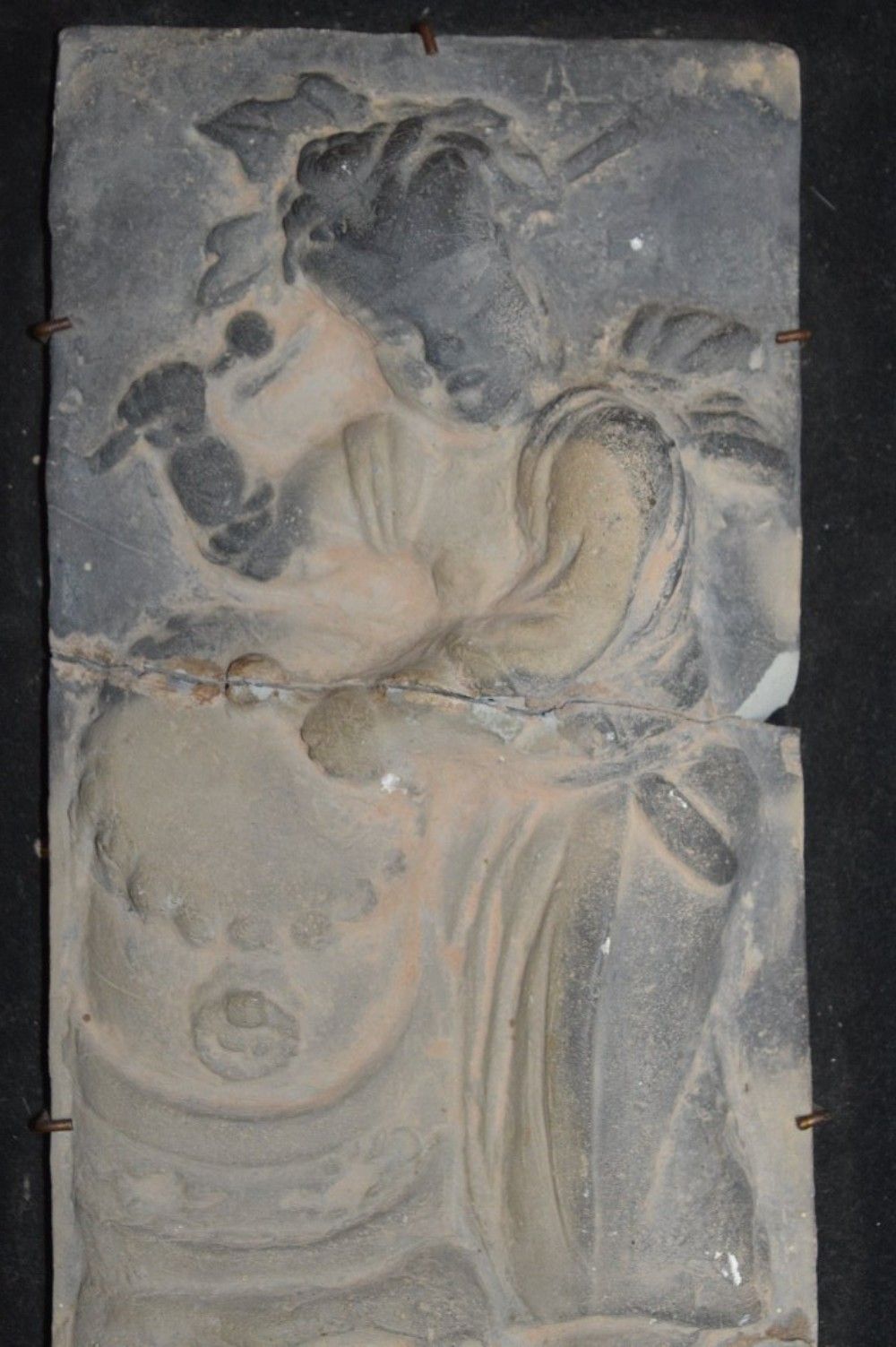 Late 18th Century Chinese Memorial Or Funereal Tile / Panel, C 1790 photo for sale