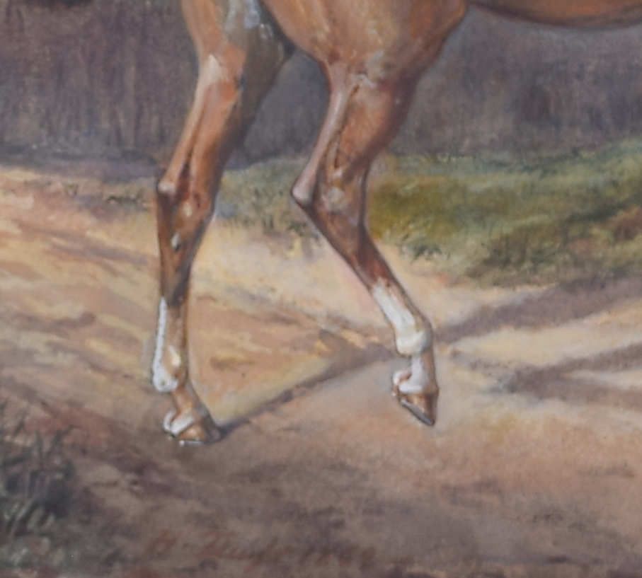 H. Fluiss Charles Payne, Huntsman To The Pytchley Hounds On Redtape With The Hound Trueman (1862) photo furniture