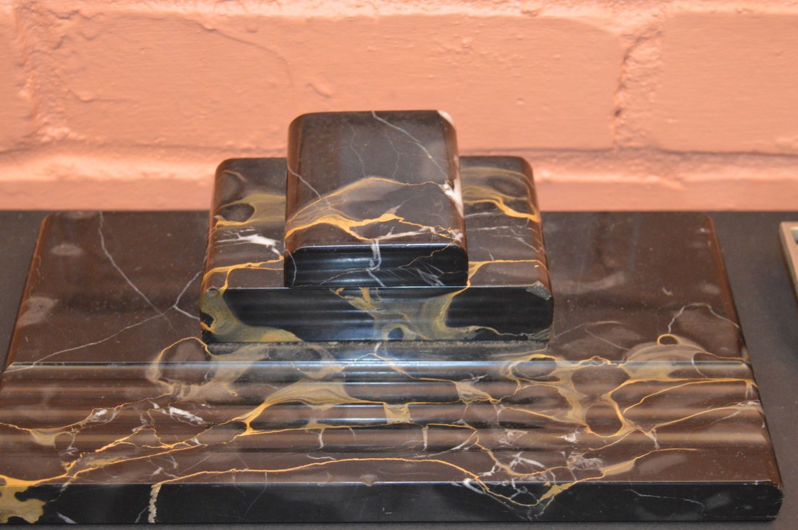 2 Art Nouveau / Deco Inkwells, Zimmermann, C1900 20 photo buy