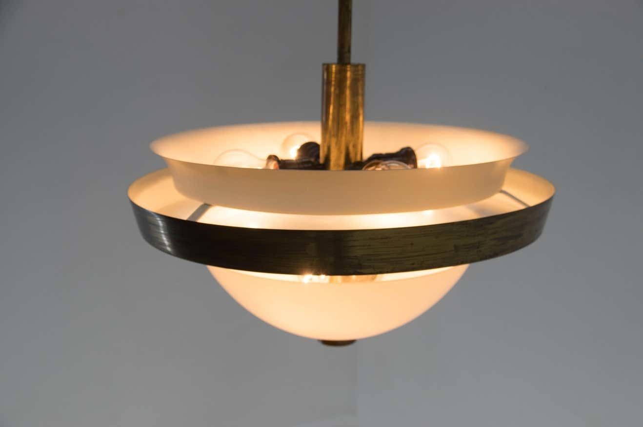 Rare Bauhaus Chandelier By Ias, 1930s photo 3425.0