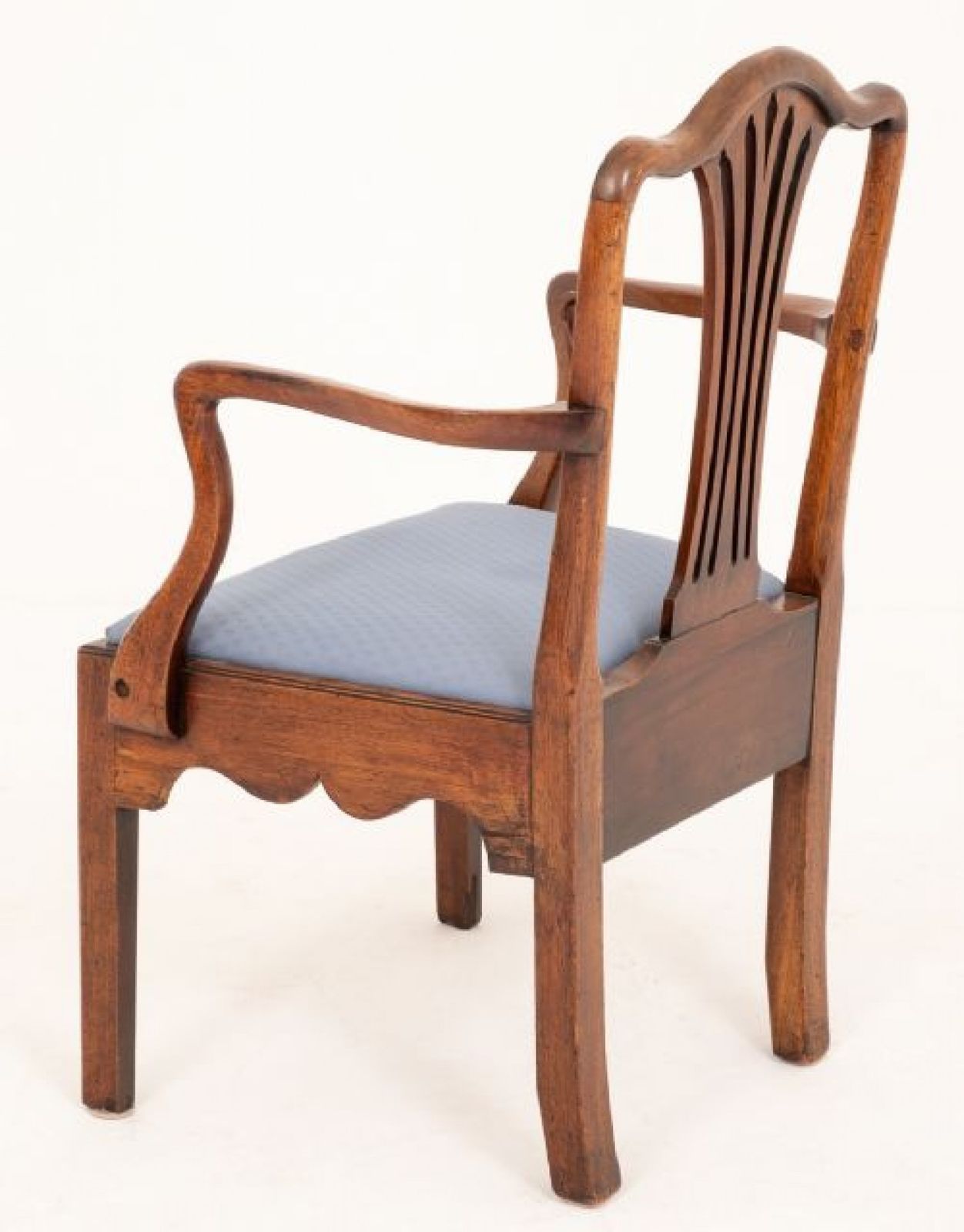 Georgian Mahogany Armchair Circa 1800 photo furniture