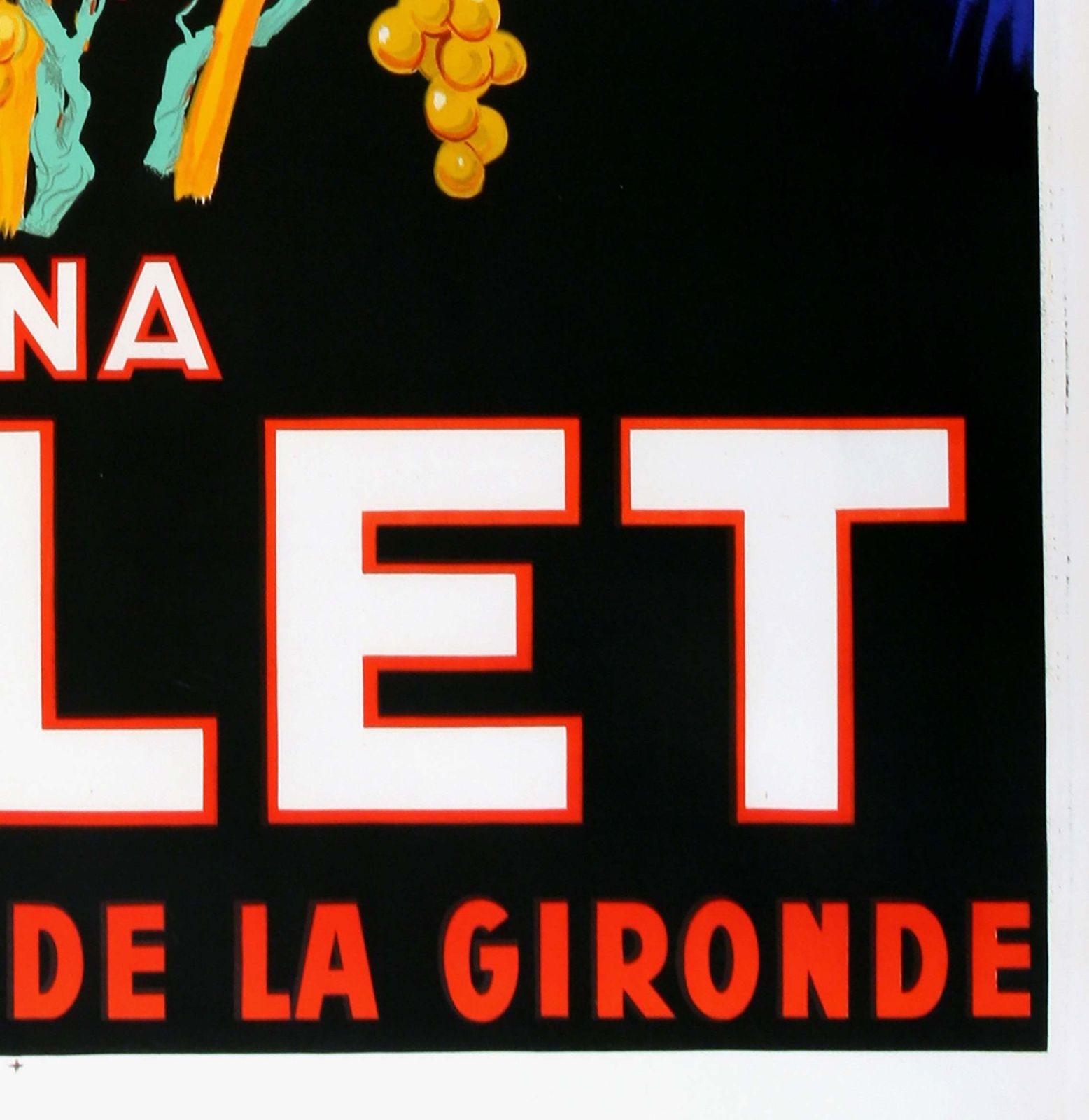 Kina Lillet 1937 French Vintage Alcohol Poster, Robys photo vintage