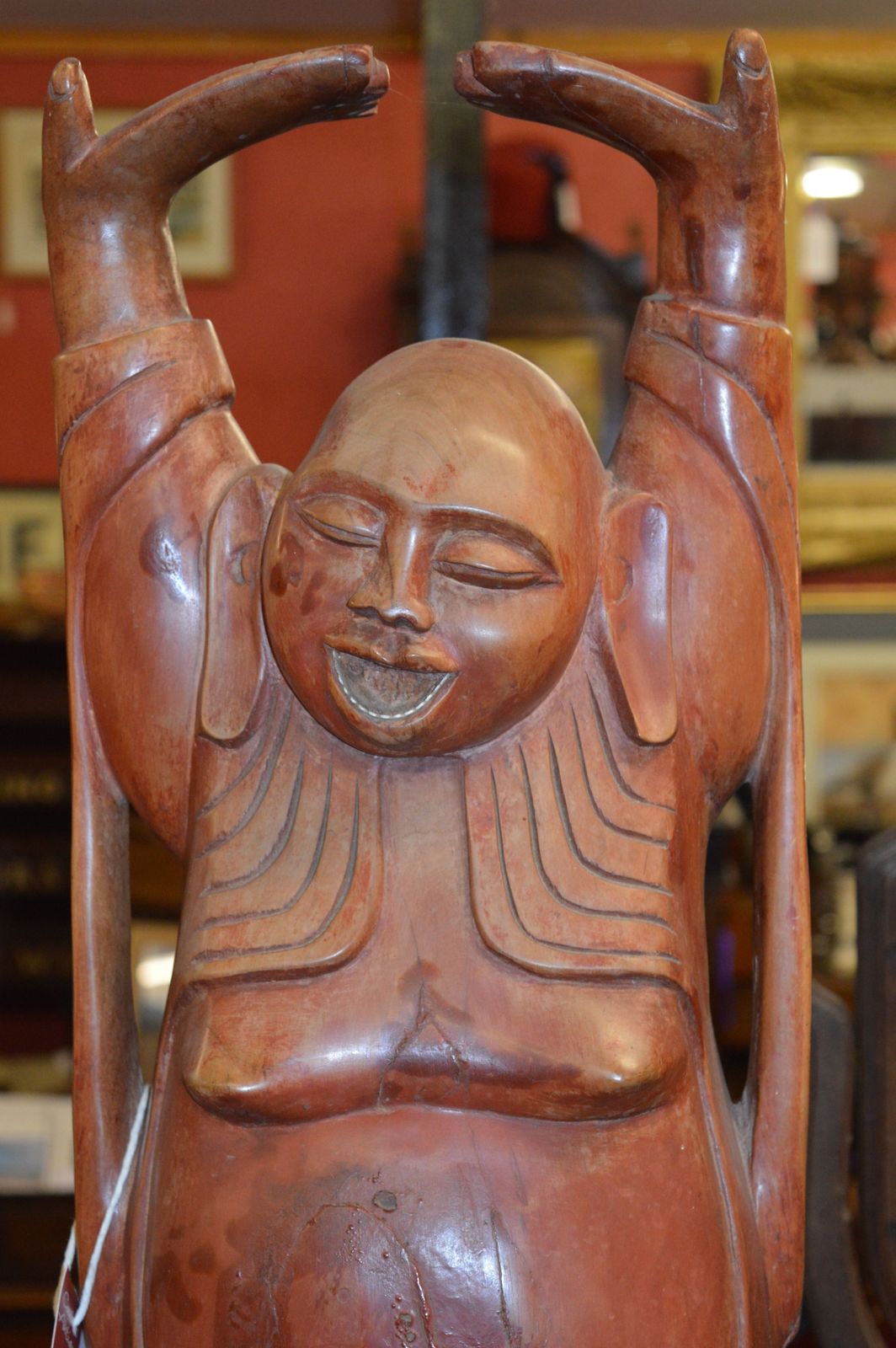 Large 19th Century Sri Lankan Buddha, C 1890 photo furniture