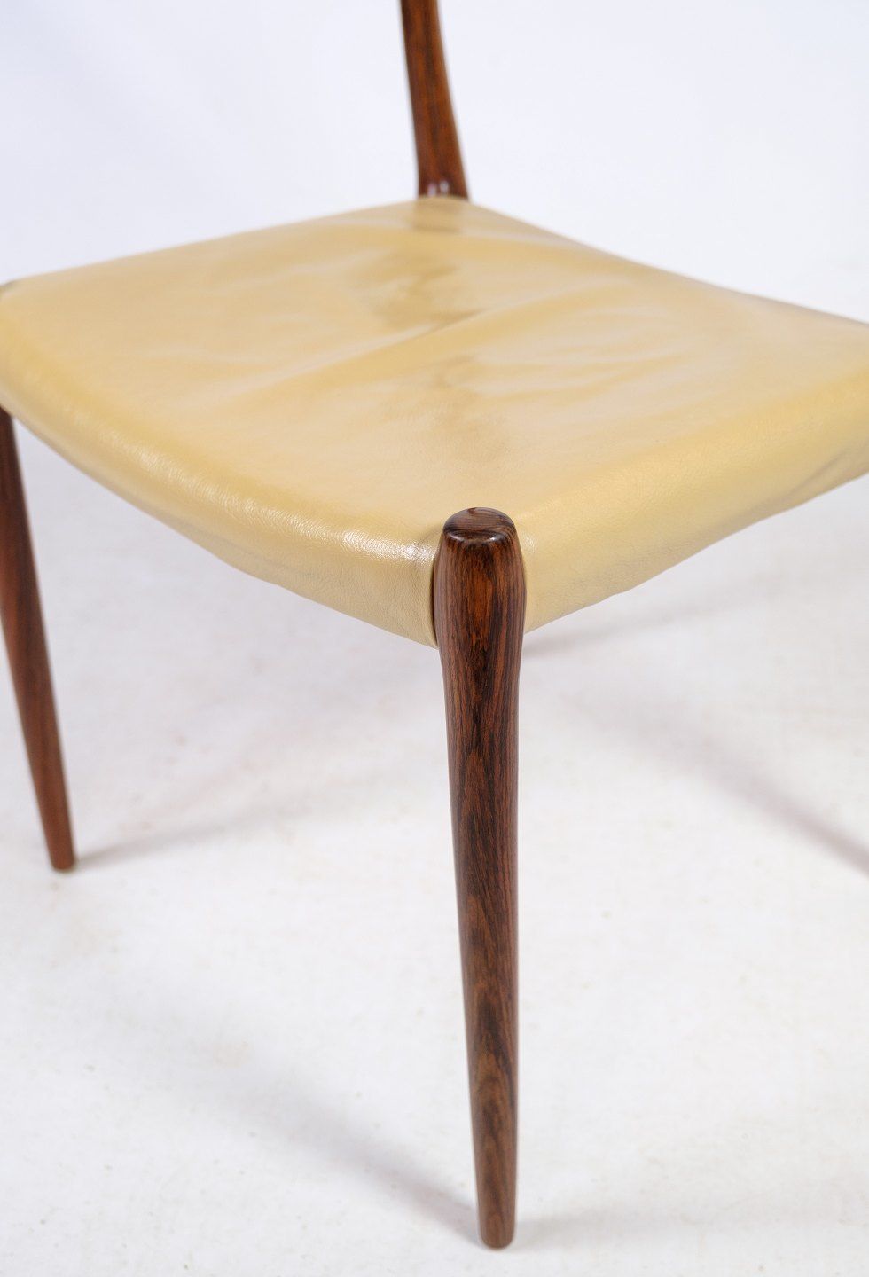 Set Of Six Dining Chairs Model 79 In Rosewood By Niels O. Møller From 1960s photo Furniture