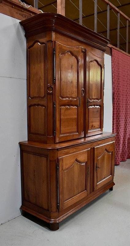 Buffet Two Regional Bodies In Cherry, Louis XIV Period   1740 photo furniture
