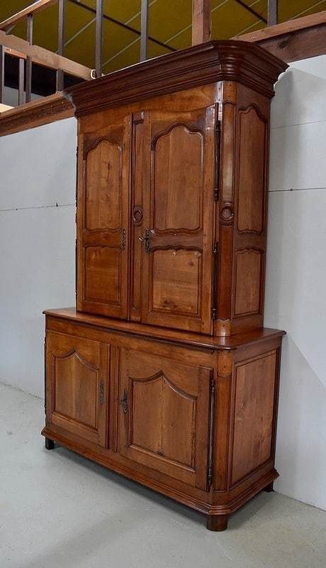 Buffet Two Regional Bodies In Cherry, Louis XIV Period   1740 photo for sale