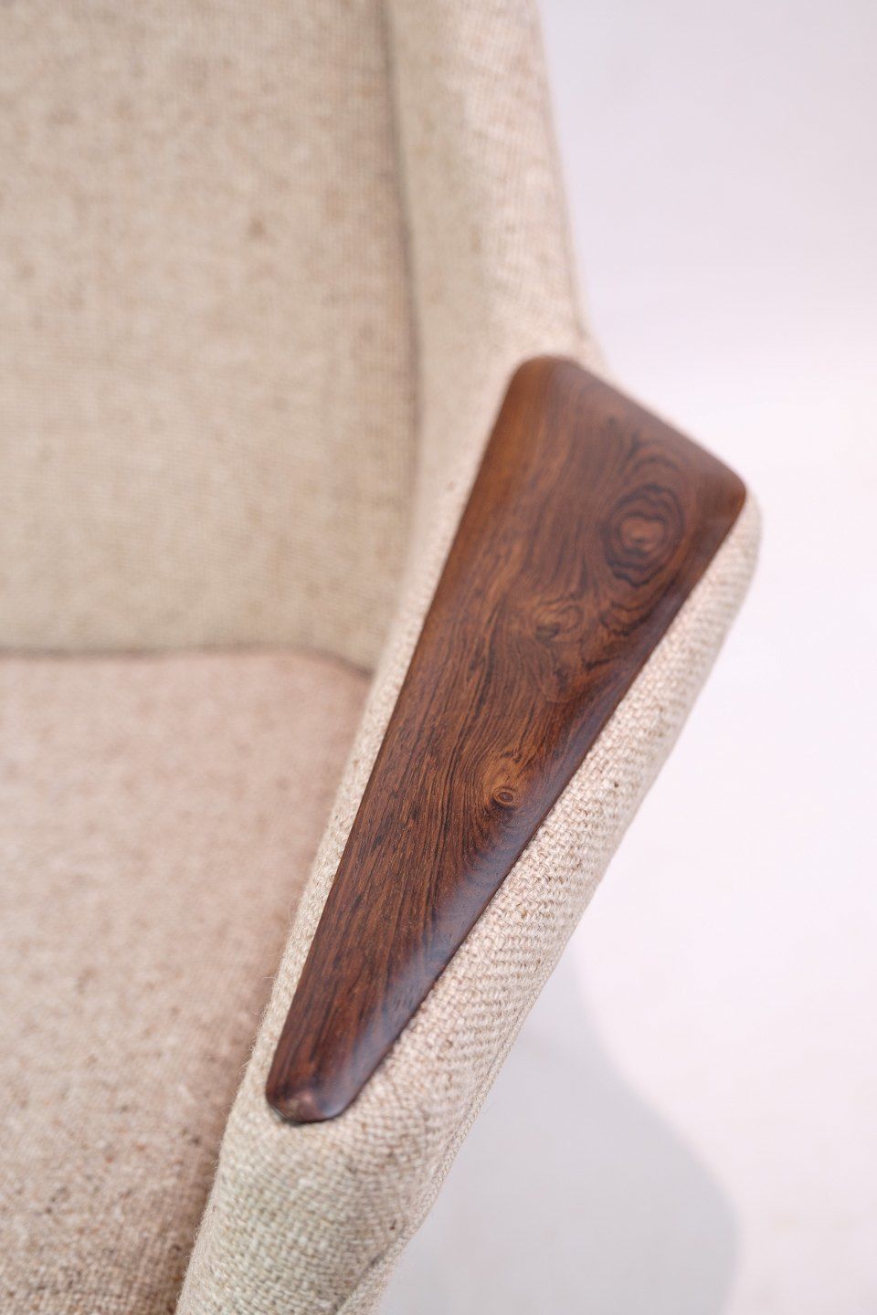 Armchair Model 813 In Rosewood By Arne Vodder & Anton Berg For Slagelse Møbelfabrik From 1960 photo for sale