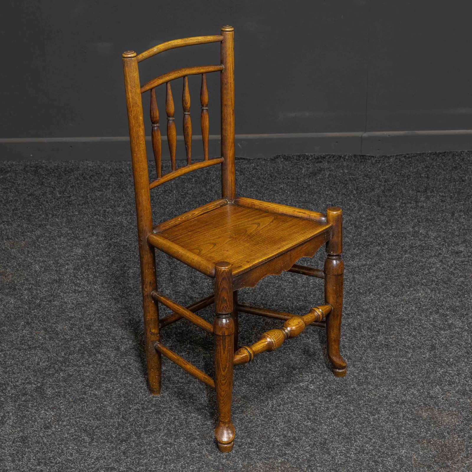 Set Of Sixteen 18th Century Country Chairs photo for sale