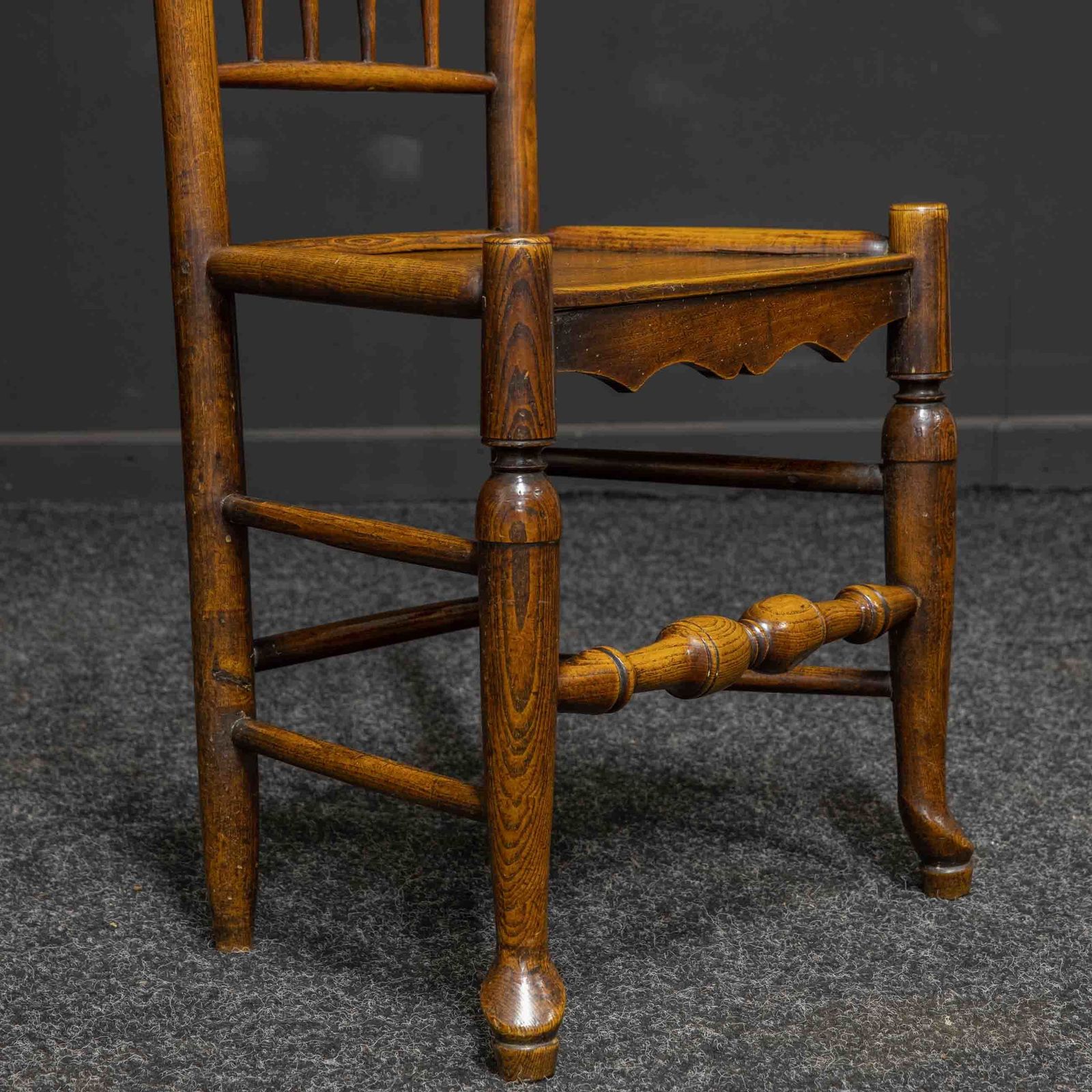 4850.0 Set Of Sixteen 18th Century Country Chairs photo