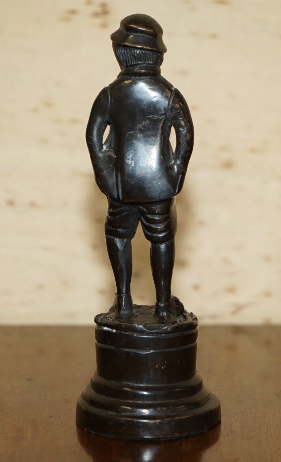 Lovely 21cm Tall Bronze Statue Of A Victorian Dandy Lovely Rare Find photo vinterior