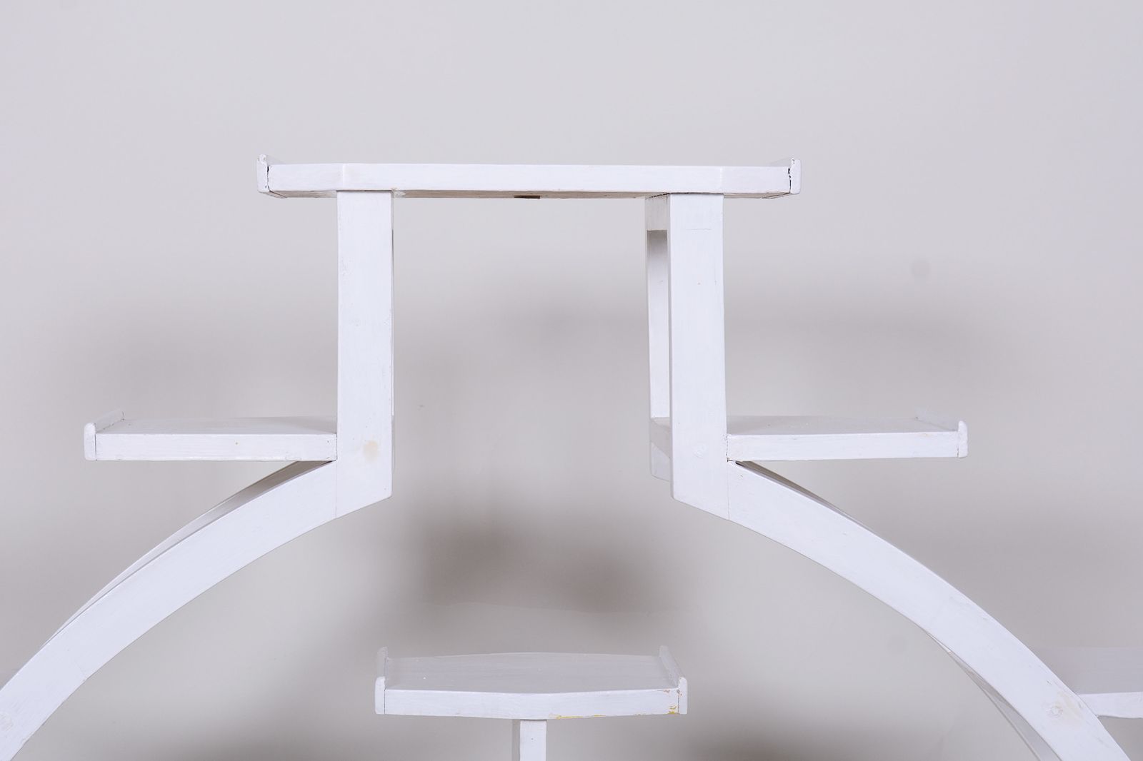 Czech White Beech Artdeco étagère, 1930s, Original Well Preserved Condition photo buy