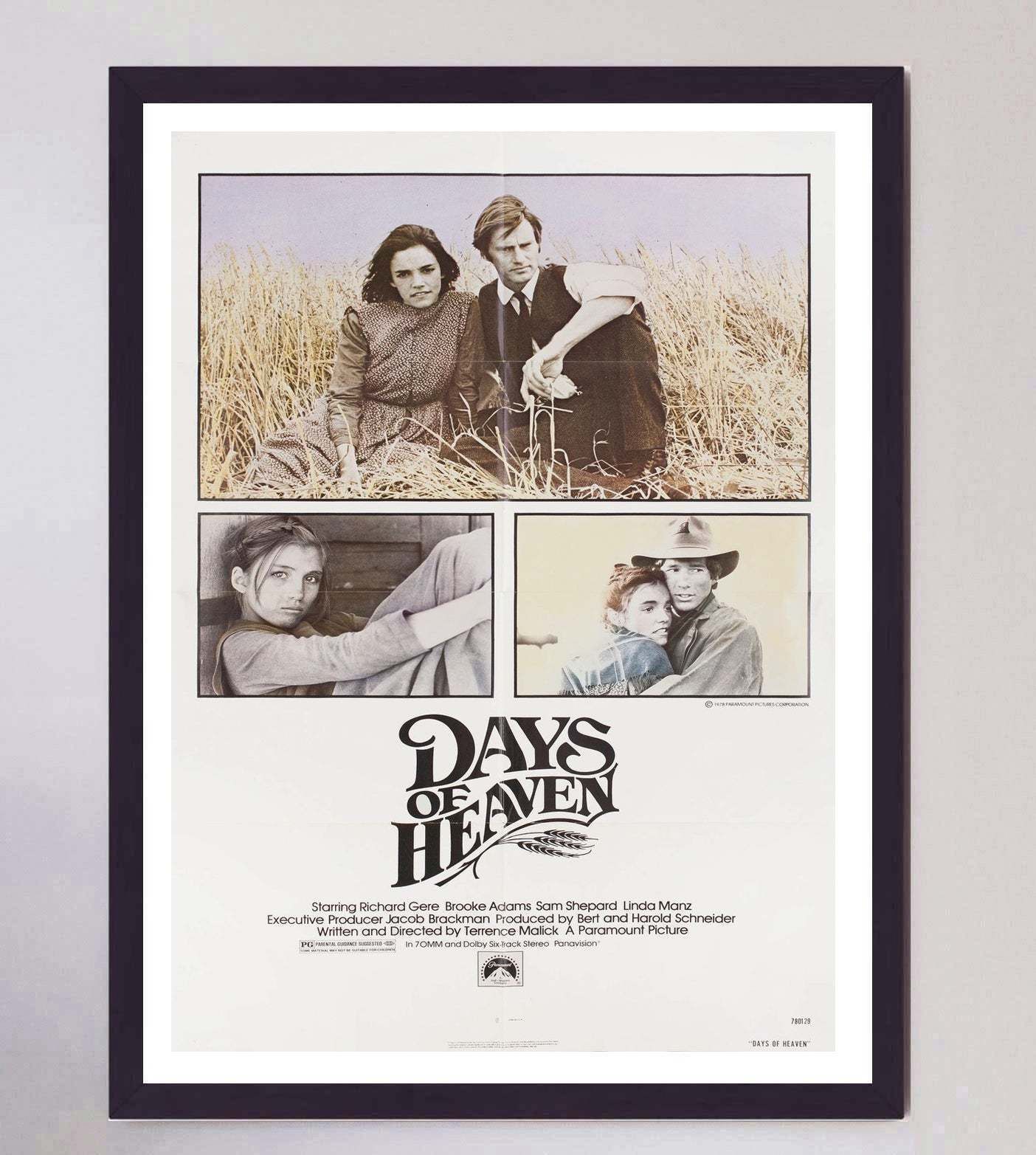 Days Of Heaven Original Vintage Poster photo furniture