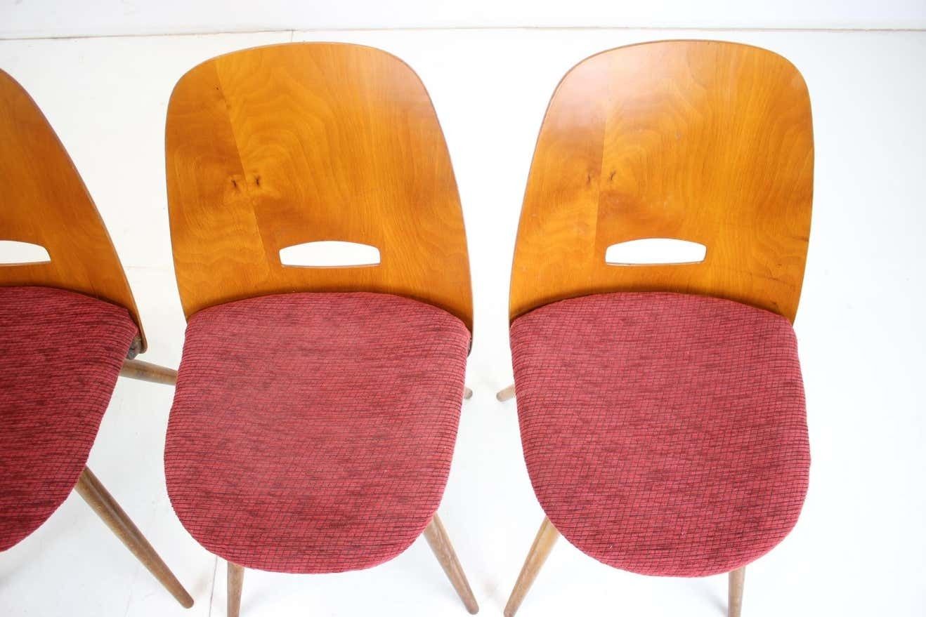 1960s Dining Chairs By Frantisek Jirak For Tatra, Set Of 4 photo Furniture