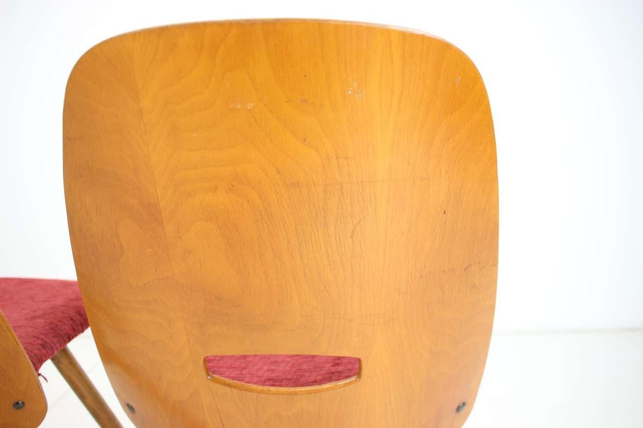 1960s Dining Chairs By Frantisek Jirak For Tatra, Set Of 4 photo vintage