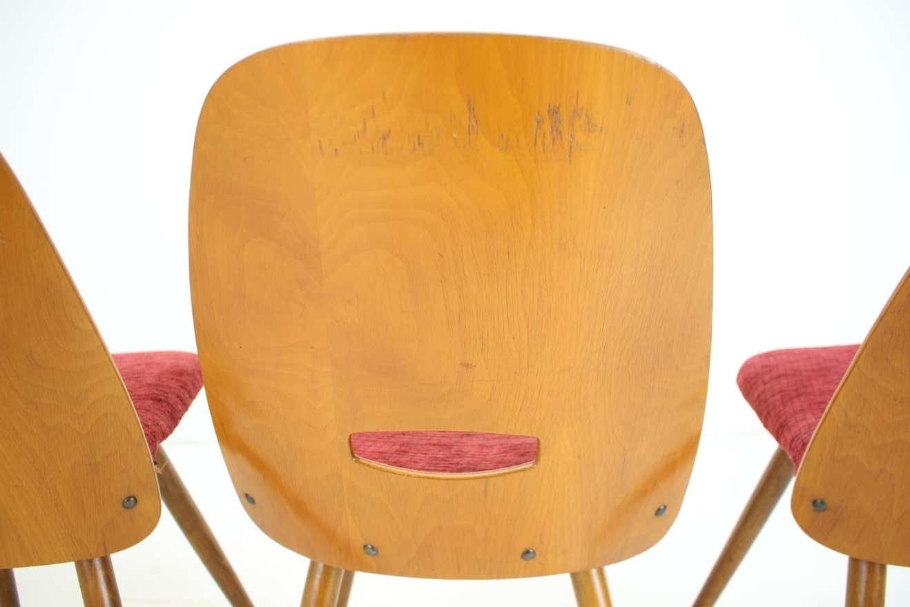 photo furniture 1960s Dining Chairs By Frantisek Jirak For Tatra, Set Of 4