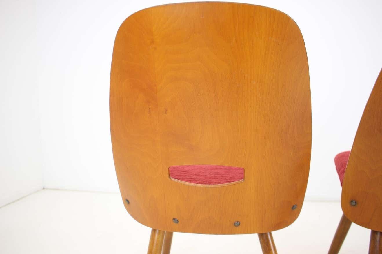 Furniture 1960s Dining Chairs By Frantisek Jirak For Tatra, Set Of 4 photo