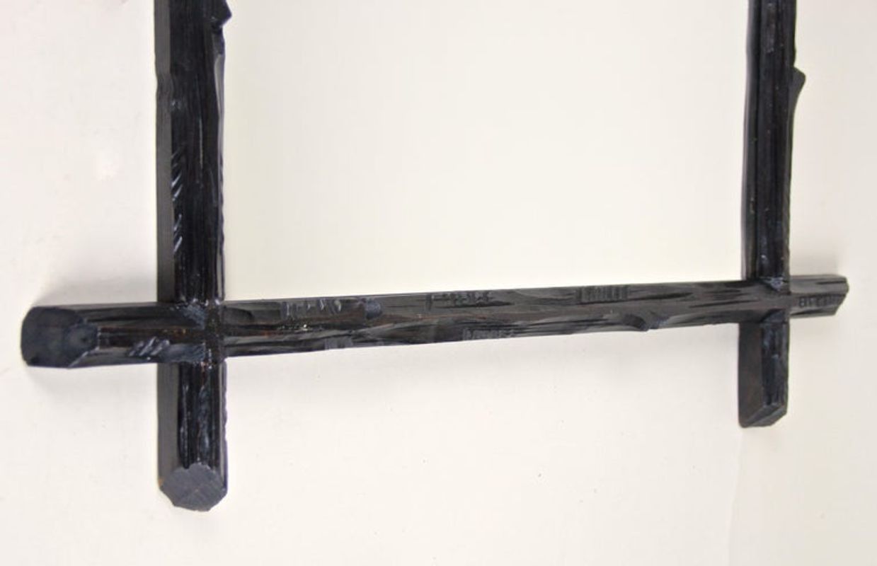 Black Forest Wall Mirror Basswood, Austria, Circa 1880 photo buy