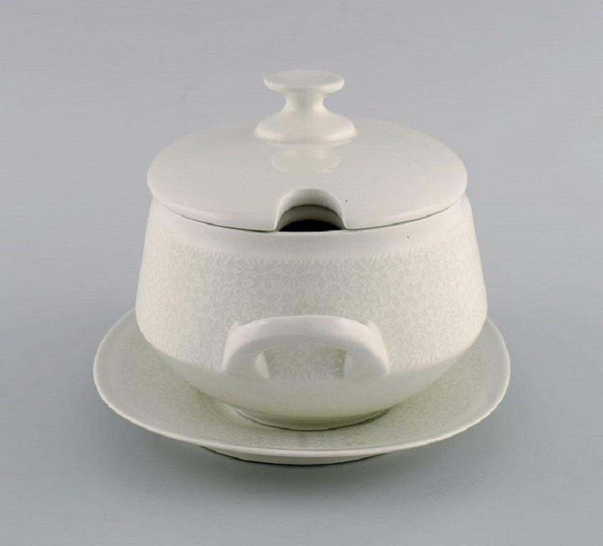 Raija Uosikkinen For Arabia  Pitsi Lidded Tureen With Saucer photo Home Decor