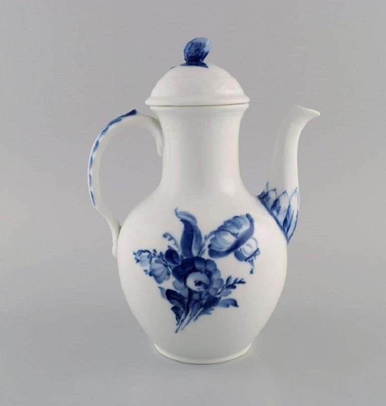 Royal Copenhagen Blue Flower Braided Coffee Pot, Model Number 10/8189 photo furniture