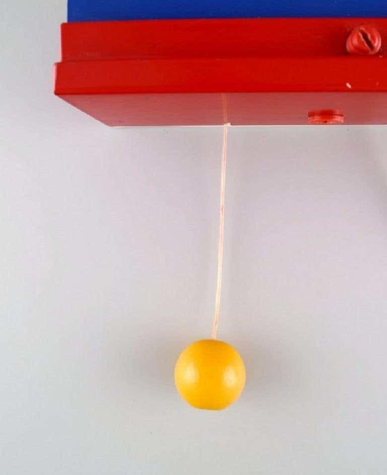 Ettore Sottsass, Pair Of Rare Vintage Wall Lamps, 1980s photo vintage