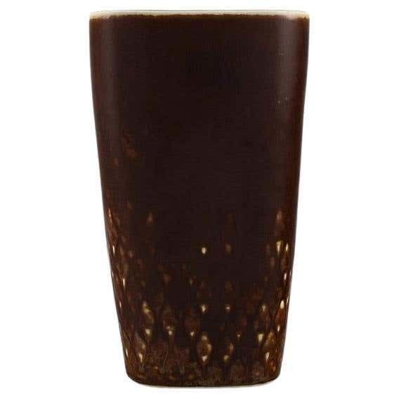 Carl Harry Stålhane For Rörstrand, Vase In Glazed Ceramics