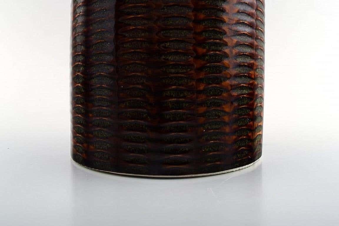 Stig Lindberg, Gustavsberg, Domino Vase In Ceramic, 1950s photo Home Decor