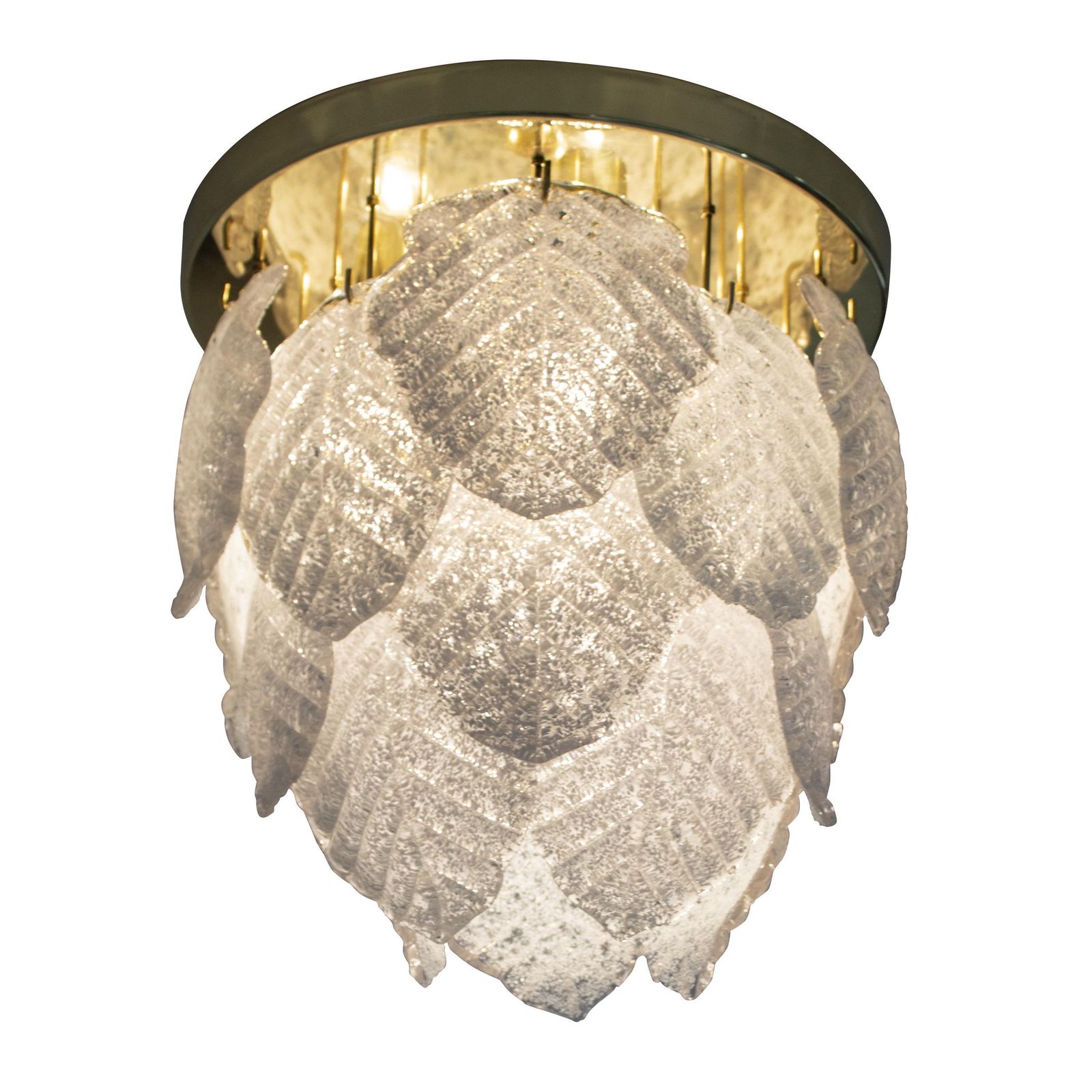 Mid Century Modern Murano Cristal Chandelier, Italy, 1960 photo furniture