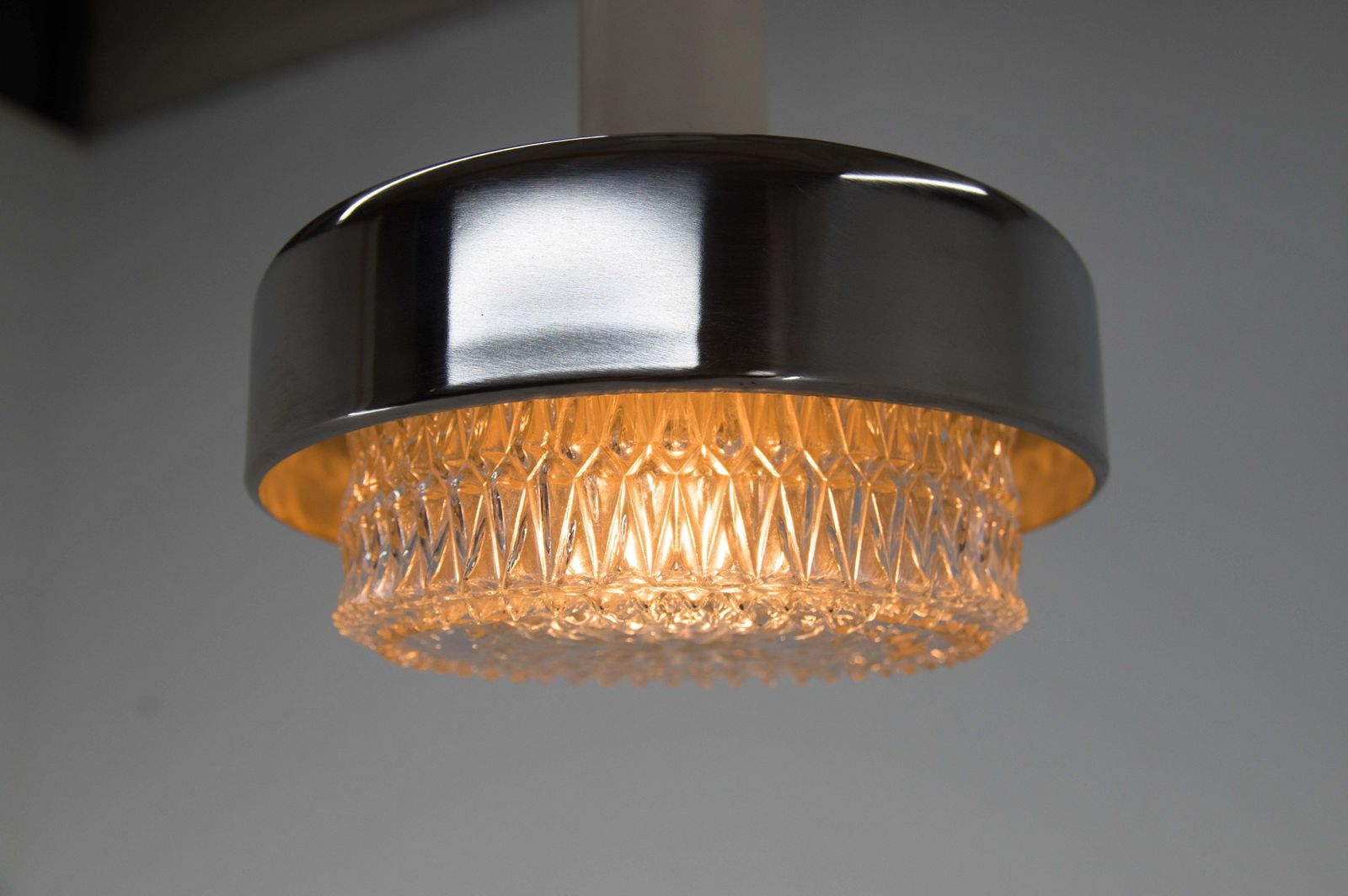 Mid Century Hanglamp Van Napako, Jaren 1970 photo Verlichting